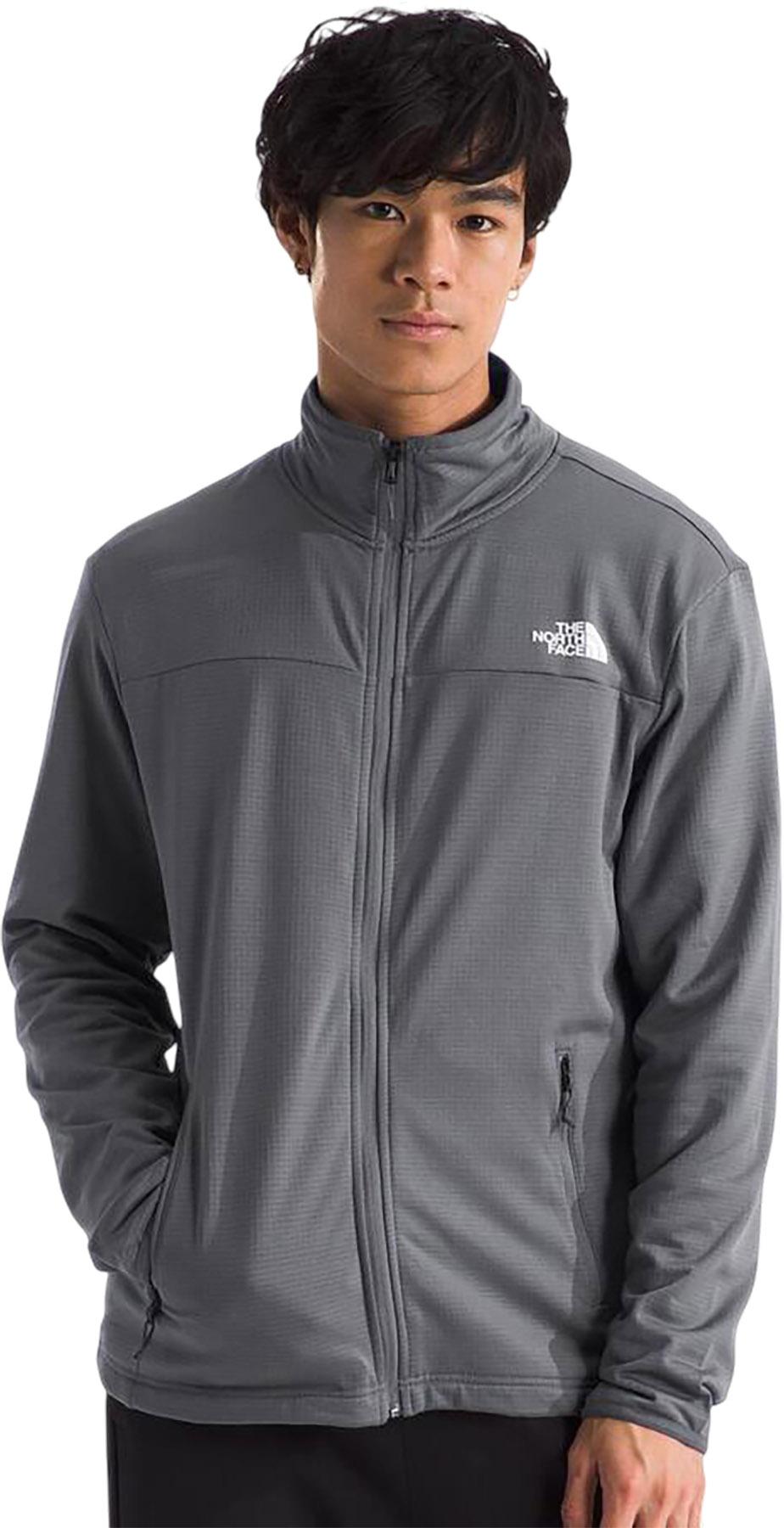 Product gallery image number 3 for product Cedar Trail Grid Fleece Full-Zip Jacket - Men’s