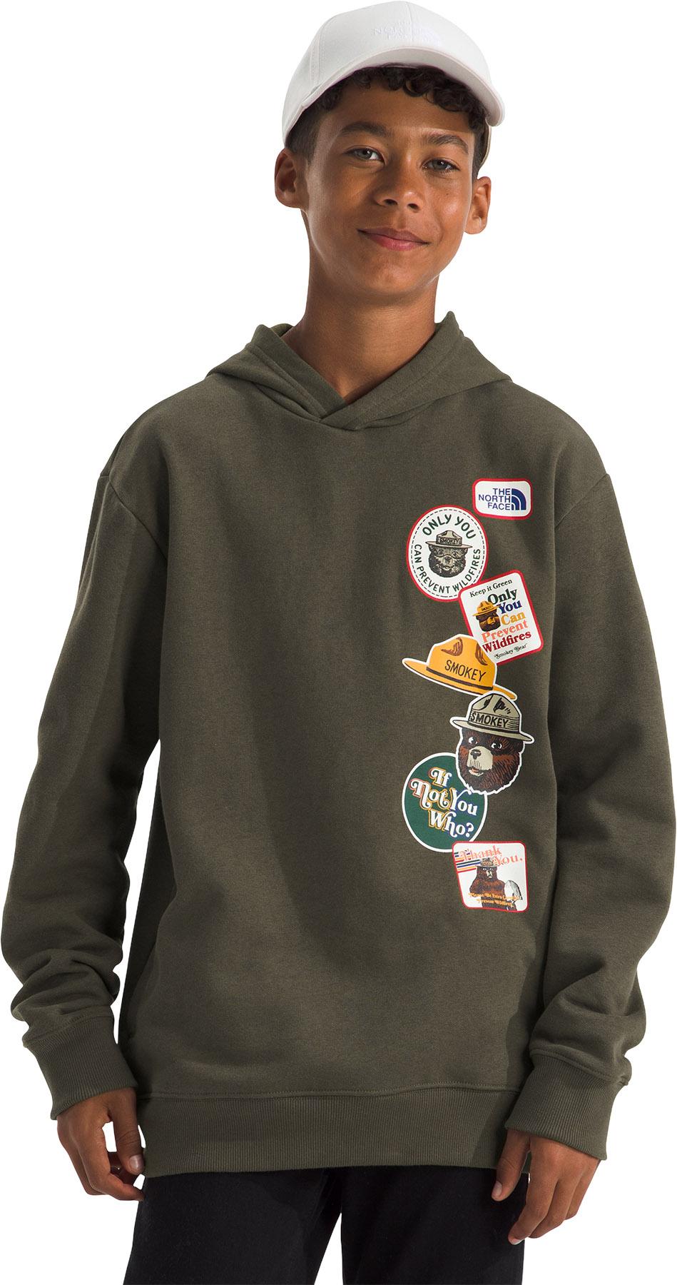 Product gallery image number 4 for product Smokey Camp Fleece Pullover Hoodie - Youth