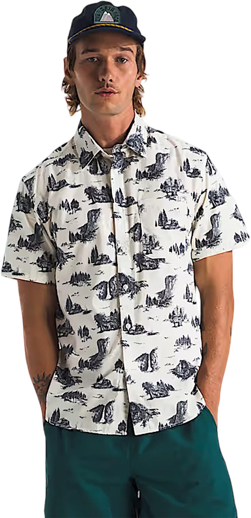 Product gallery image number 3 for product Baytrail Pattern Short-Sleeve Shirt - Men's