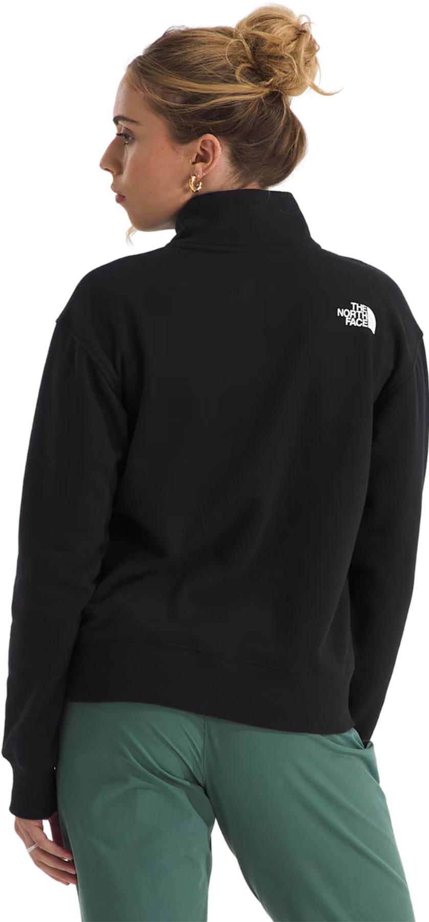 Numéro de l'image de la galerie de produits 2 pour le produit Chandail en molleton à glissière ¼ Box Half Dome - Femme