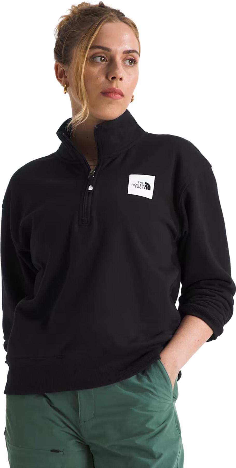 Numéro de l'image de la galerie de produits 3 pour le produit Chandail en molleton à glissière ¼ Box Half Dome - Femme