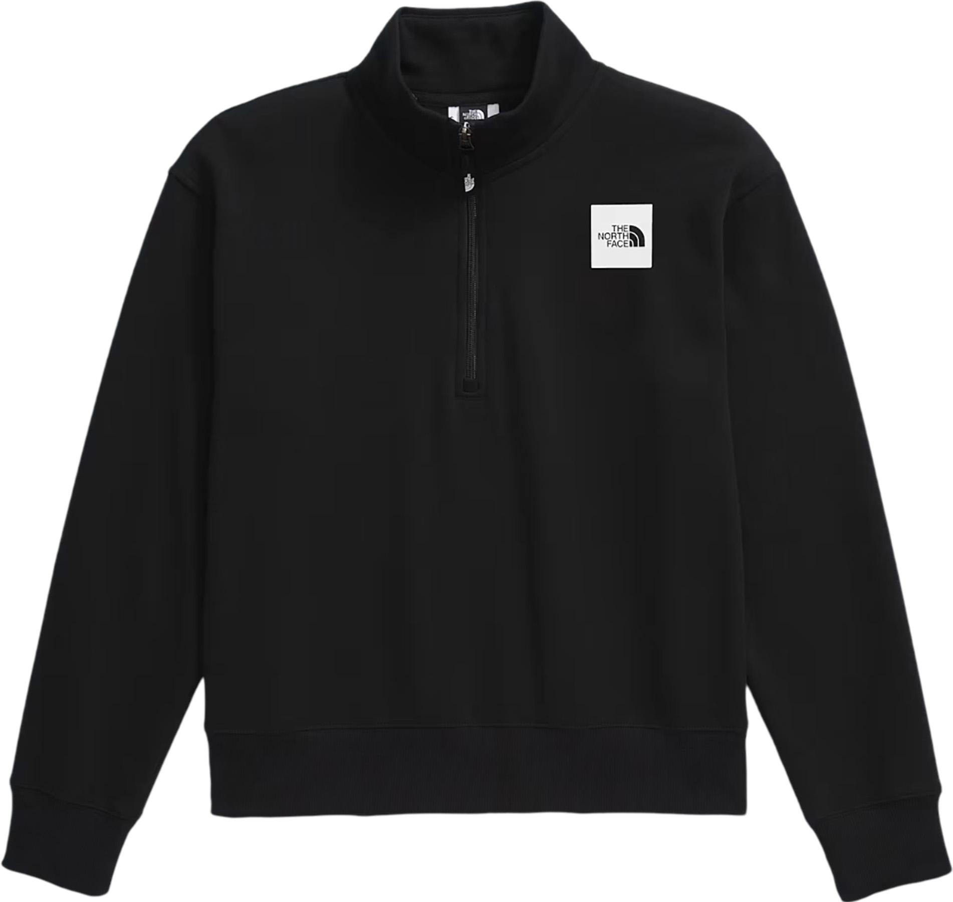 Image de produit pour Chandail en molleton à glissière ¼ Box Half Dome - Femme