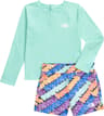 Colour: Bright Foam - Diagonal Logo Multi Print