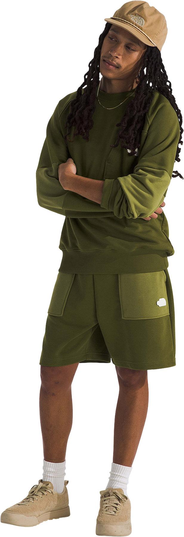 Product gallery image number 3 for product Terry Relaxed Crew Neck Sweatshirt - Men's