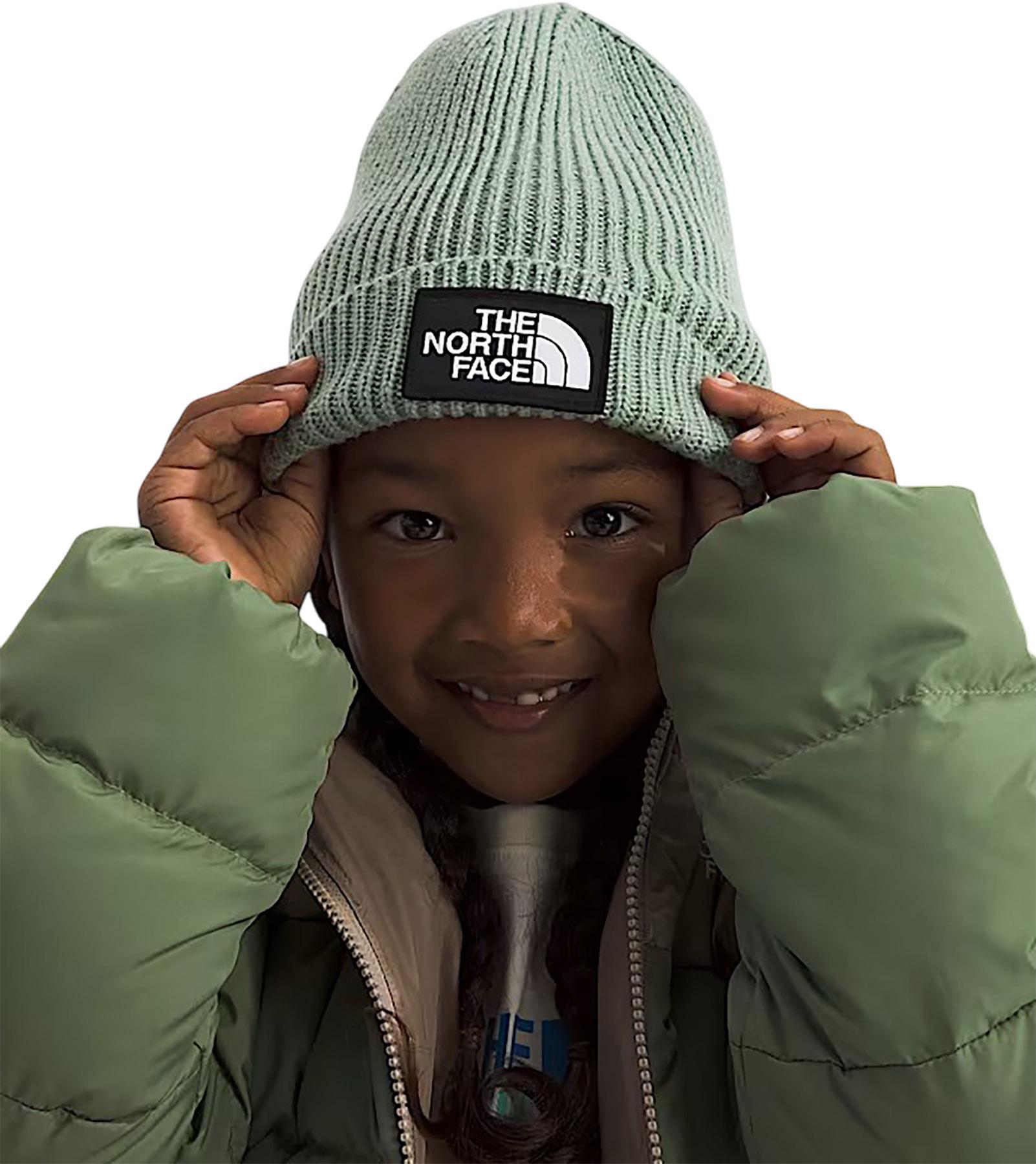 Product gallery image number 2 for product TNF Logo Box Cuffed Beanie - Kids