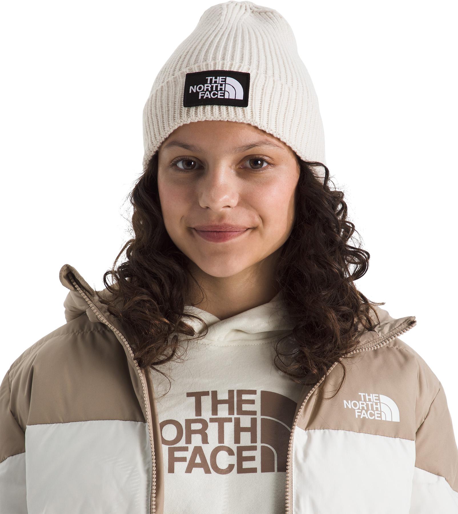 Product gallery image number 2 for product TNF Logo Box Cuffed Beanie - Kids