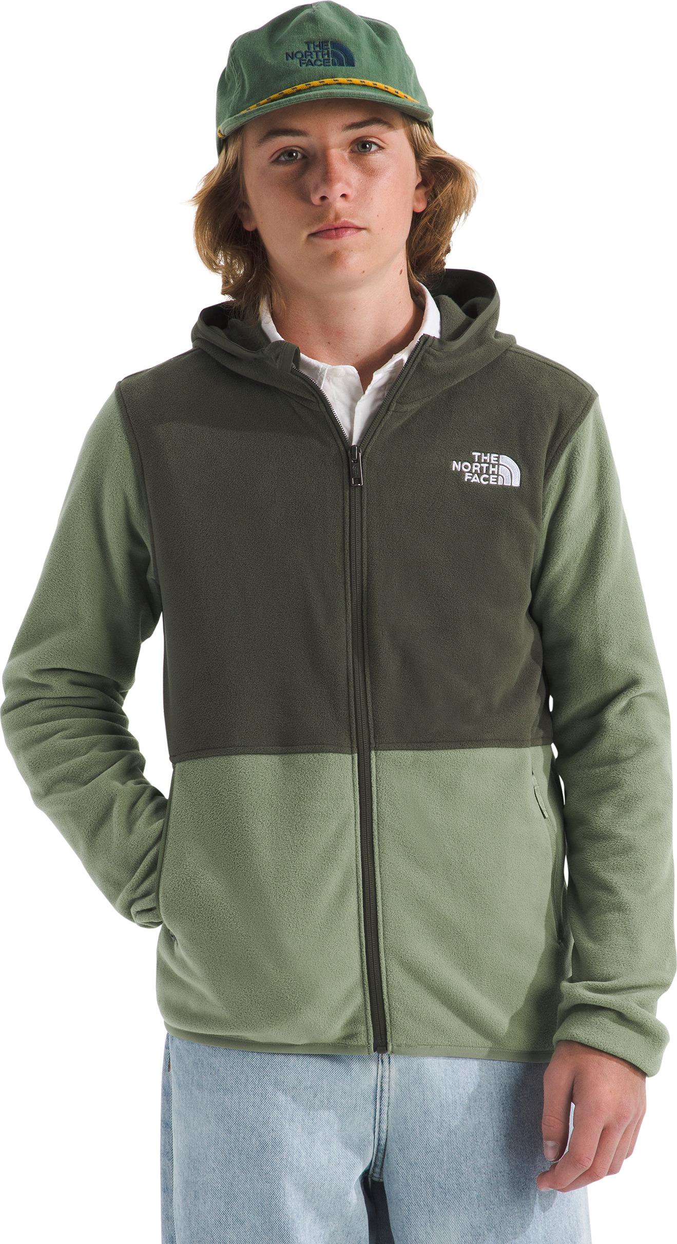 Product gallery image number 3 for product Chandail à capuchon à glissière pleine longueur Glacier - Enfant