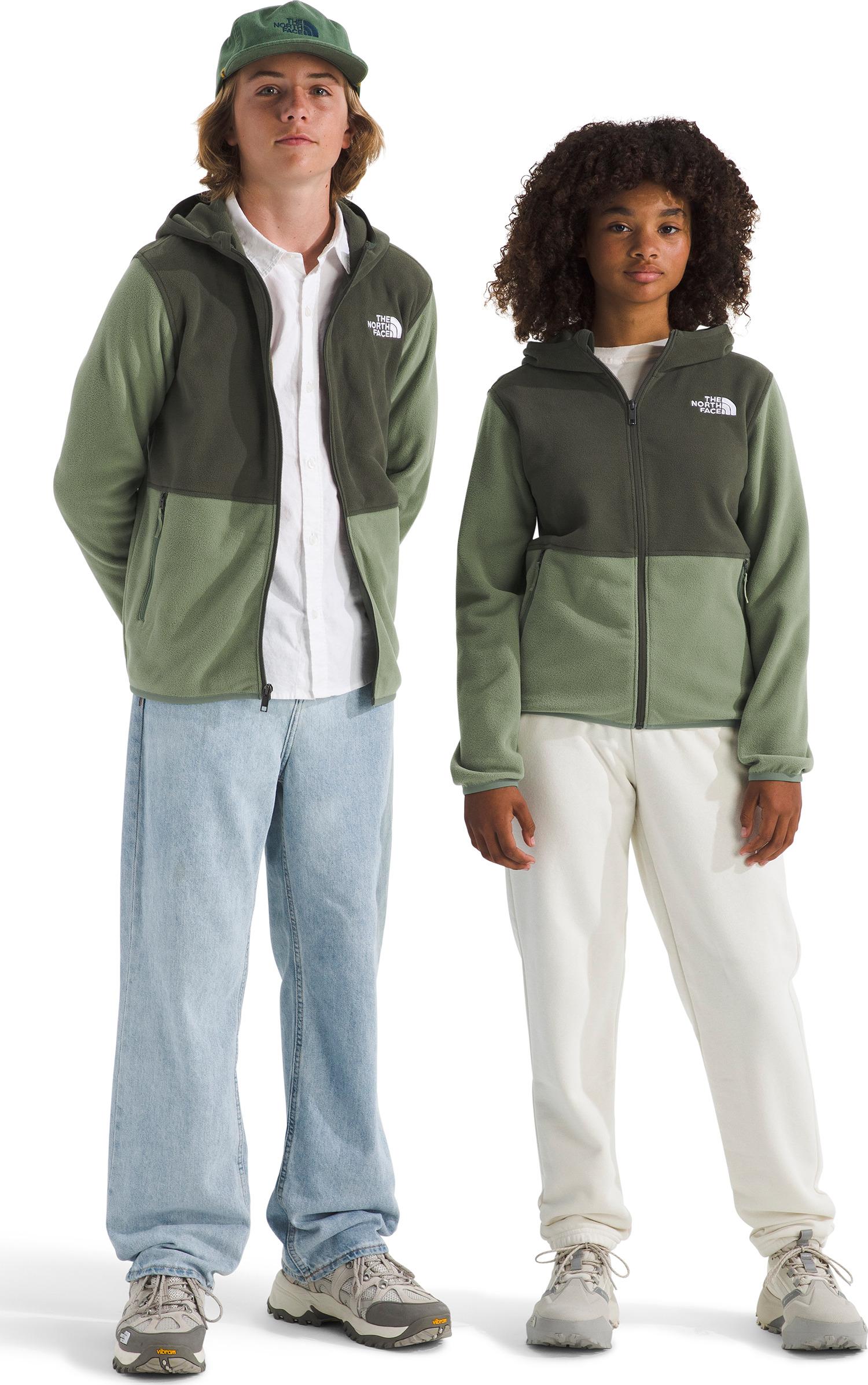 Product gallery image number 4 for product Chandail à capuchon à glissière pleine longueur Glacier - Enfant