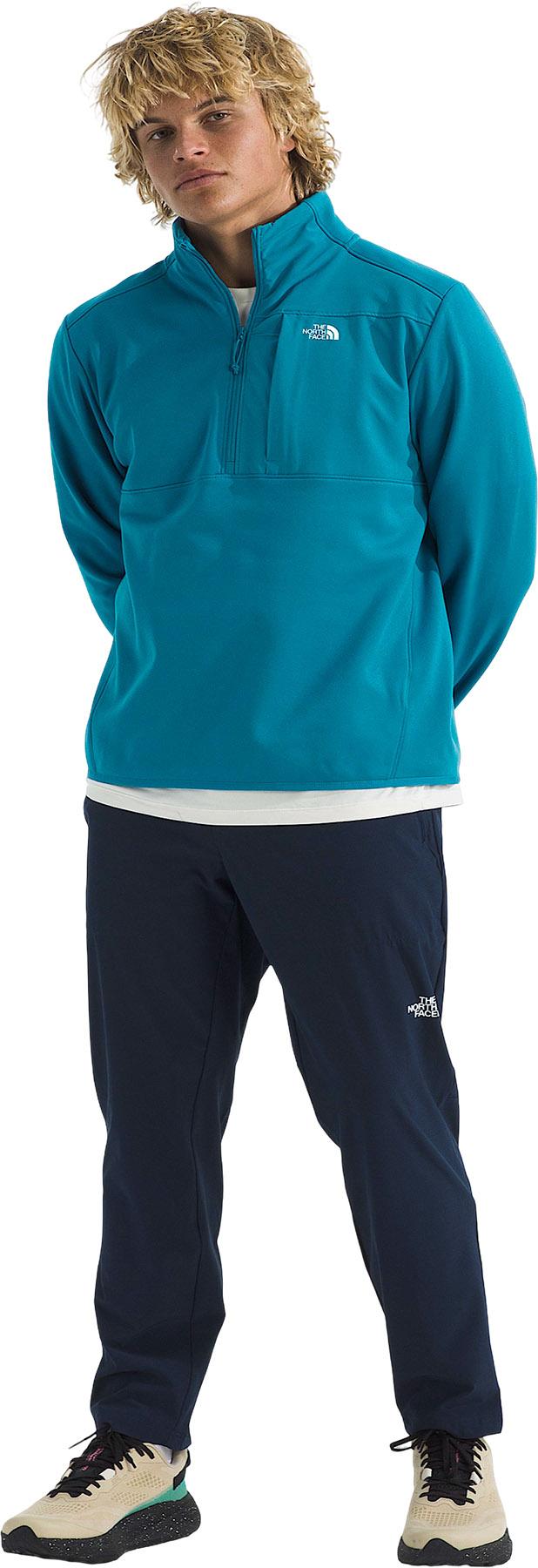 Product gallery image number 4 for product Manteau en molleton à glissière ¼ TNF Performance - Homme