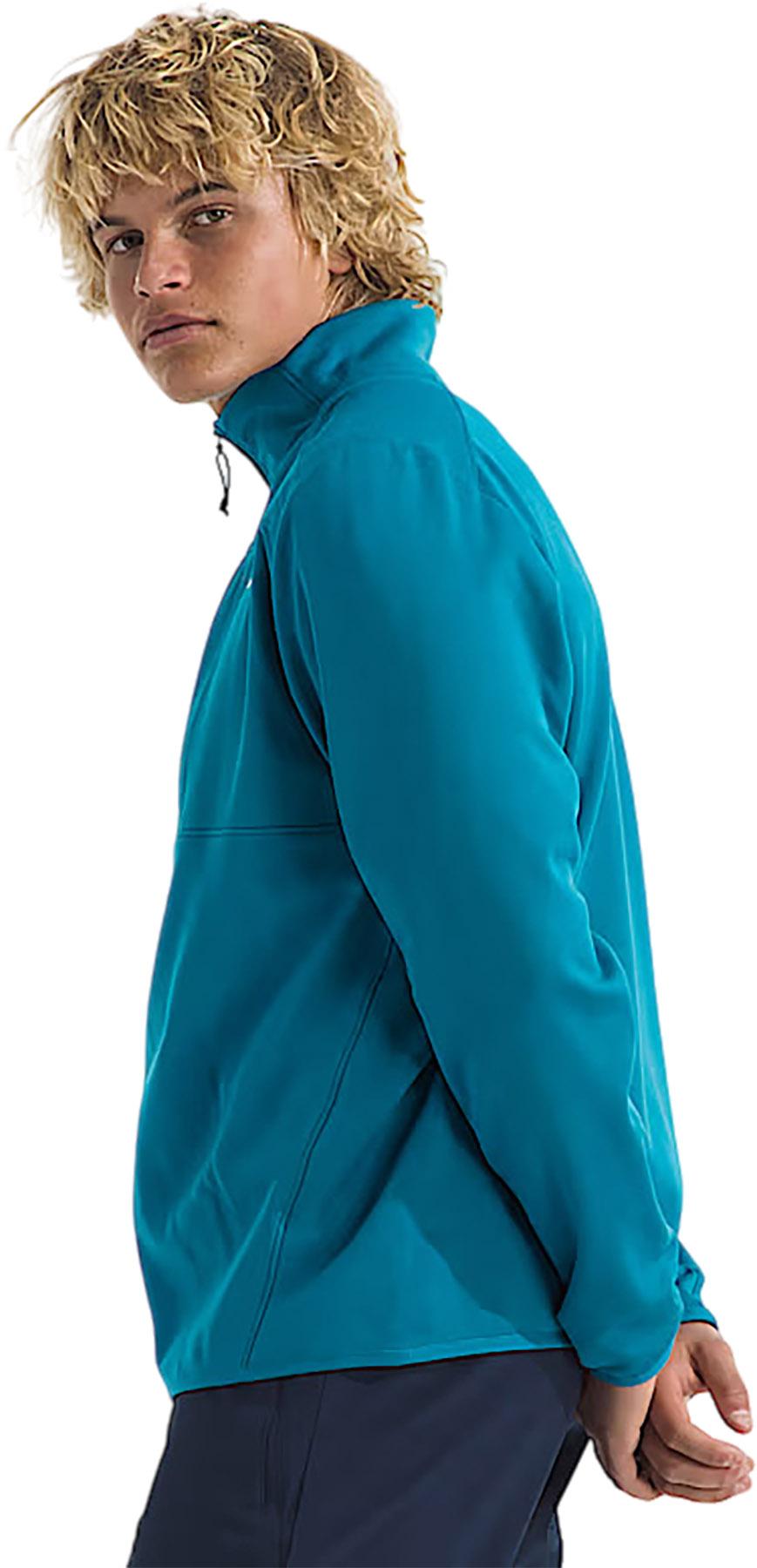Product gallery image number 5 for product Manteau en molleton à glissière ¼ TNF Performance - Homme