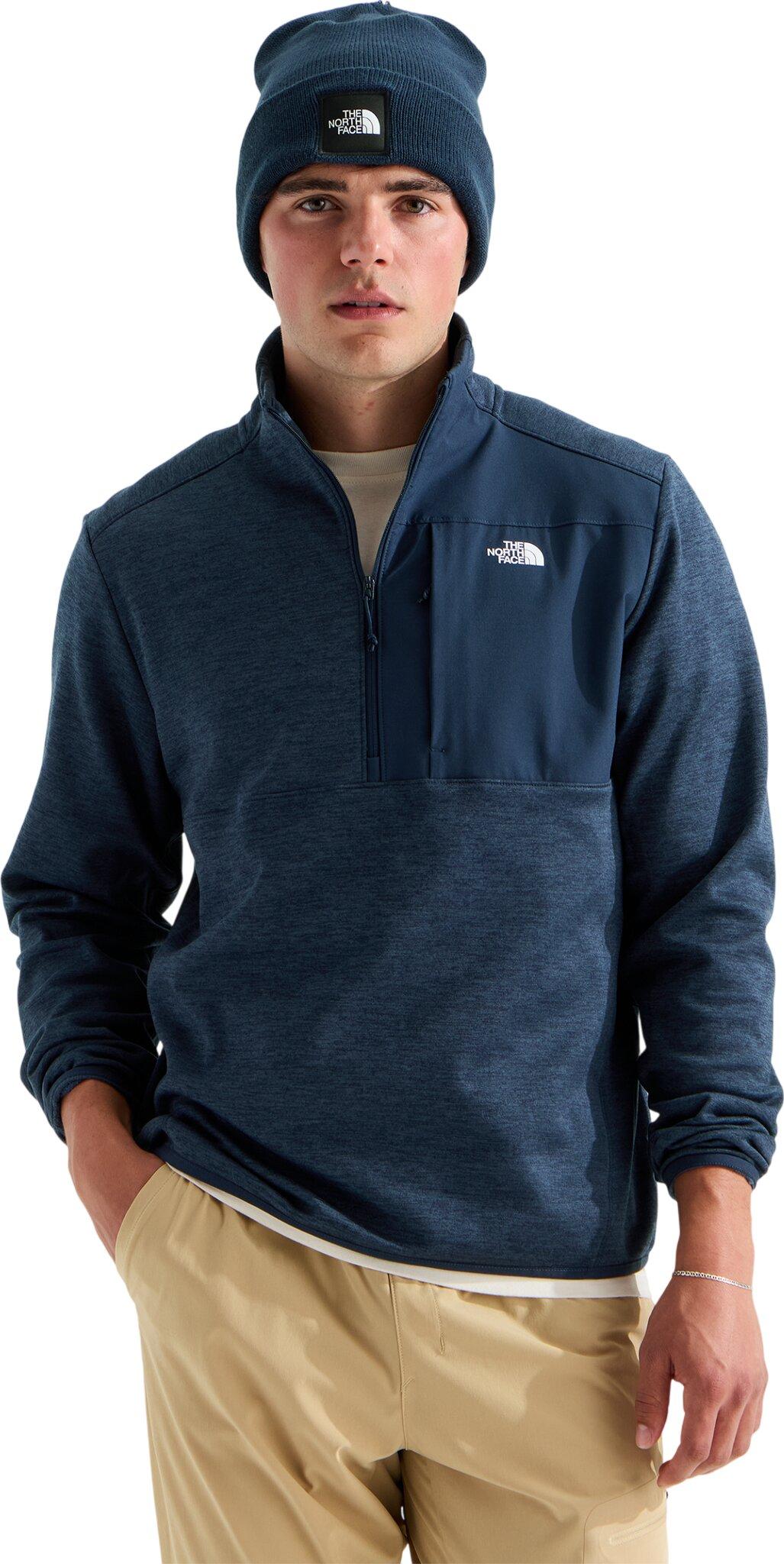 Image de produit pour Manteau en molleton à glissière ¼ TNF Performance - Homme