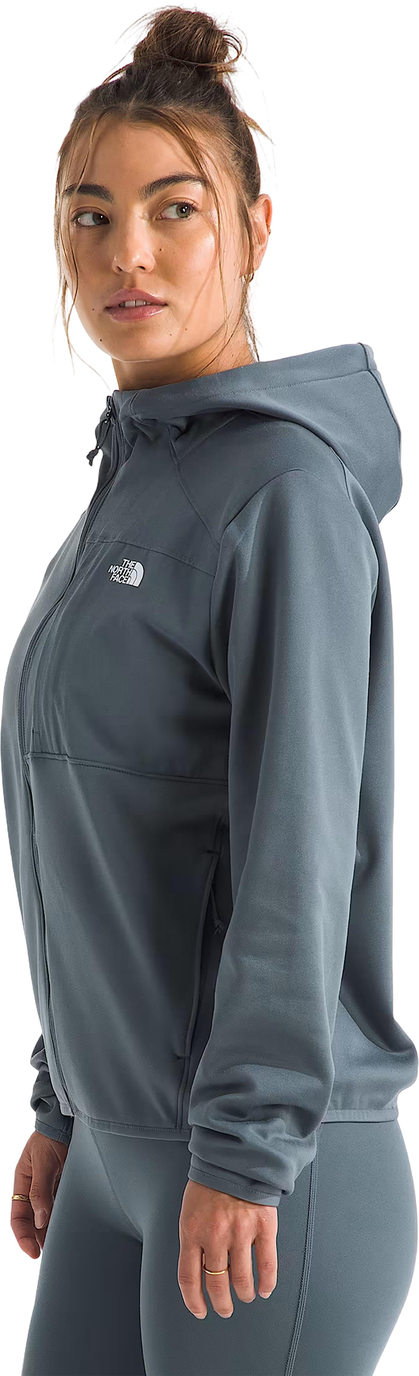 Numéro de l'image de la galerie de produits 4 pour le produit Chandail en molleton performance à glissière pleine longueur TNF - Femme