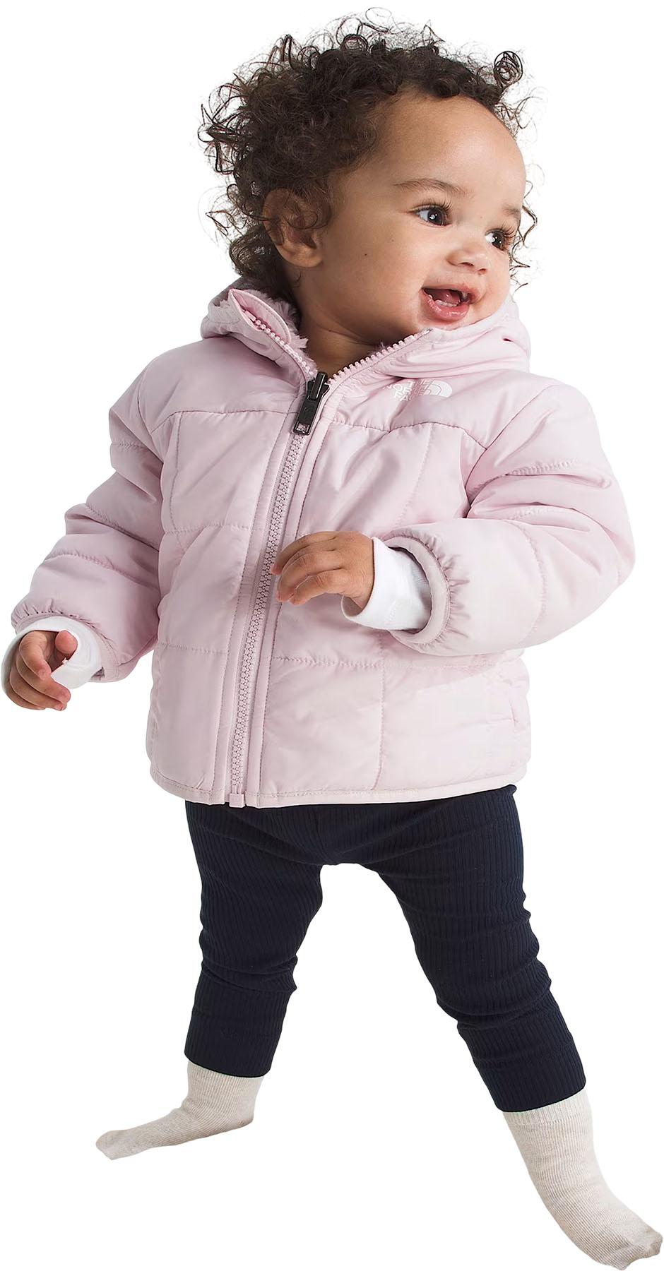 Numéro de l'image de la galerie de produits 4 pour le produit Manteau à capuchon à glissière pleine longueur réversible Shasta - Bébé fille