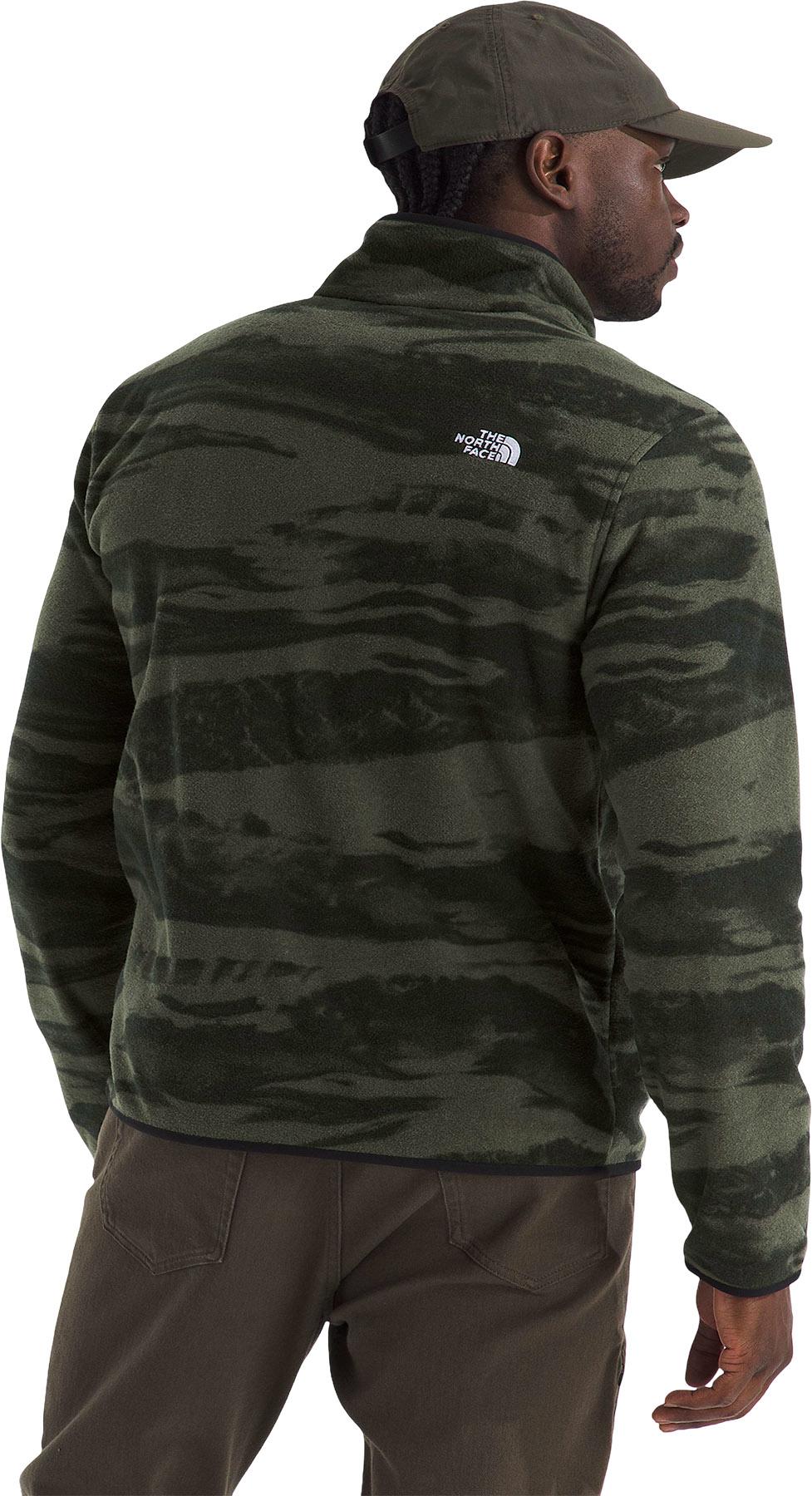 Product gallery image number 2 for product Glacier Fleece ¼ Zip Printed Jacket - Men's