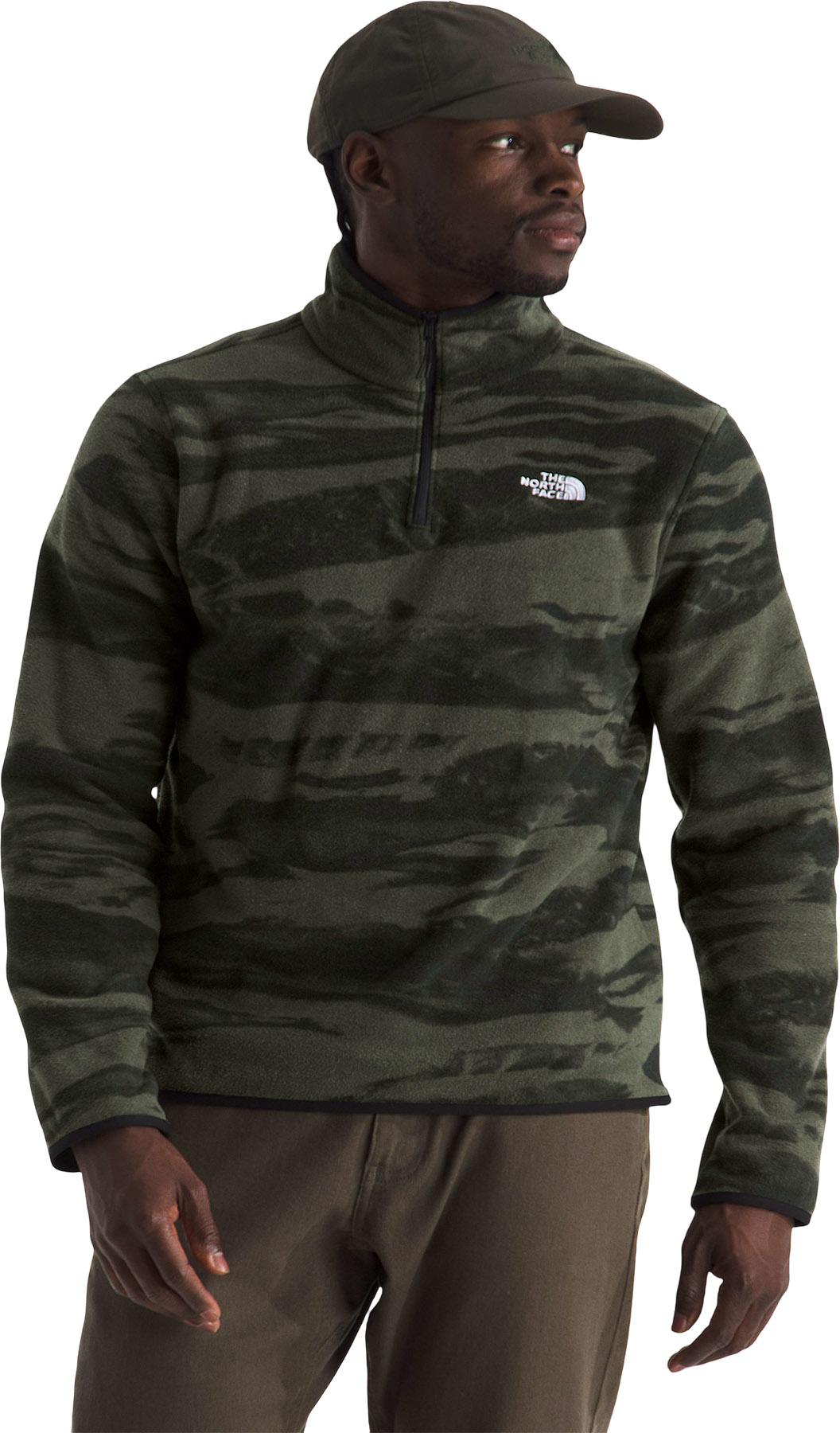 Product gallery image number 3 for product Glacier Fleece ¼ Zip Printed Jacket - Men's