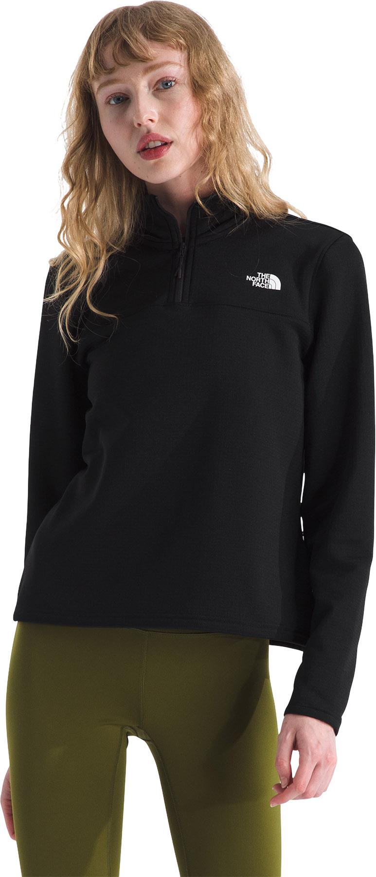 Product gallery image number 3 for product Cedar Trail Grid Fleece ¼-Zip Pullover - Women’s