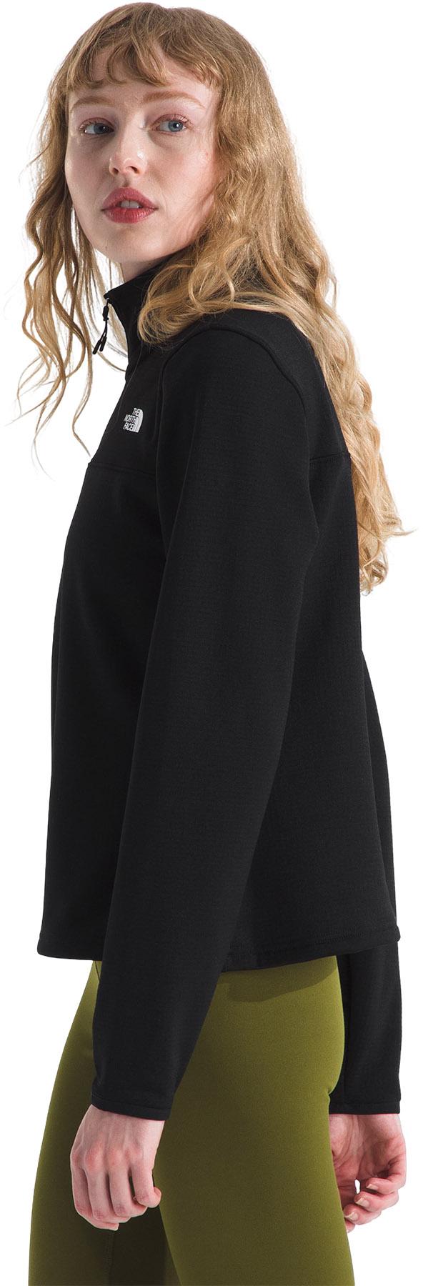Product gallery image number 4 for product Cedar Trail Grid Fleece ¼-Zip Pullover - Women’s