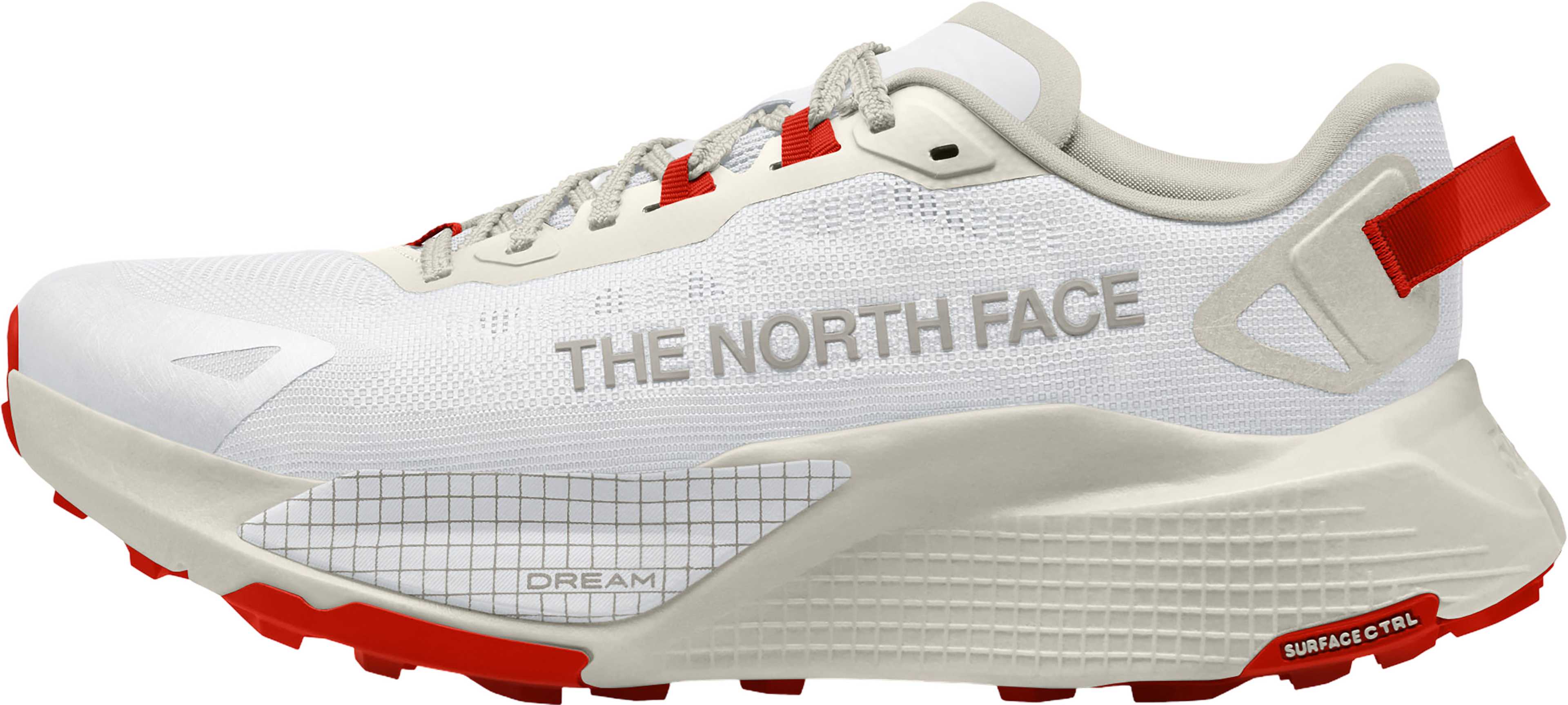 Tnf White - Lava Red