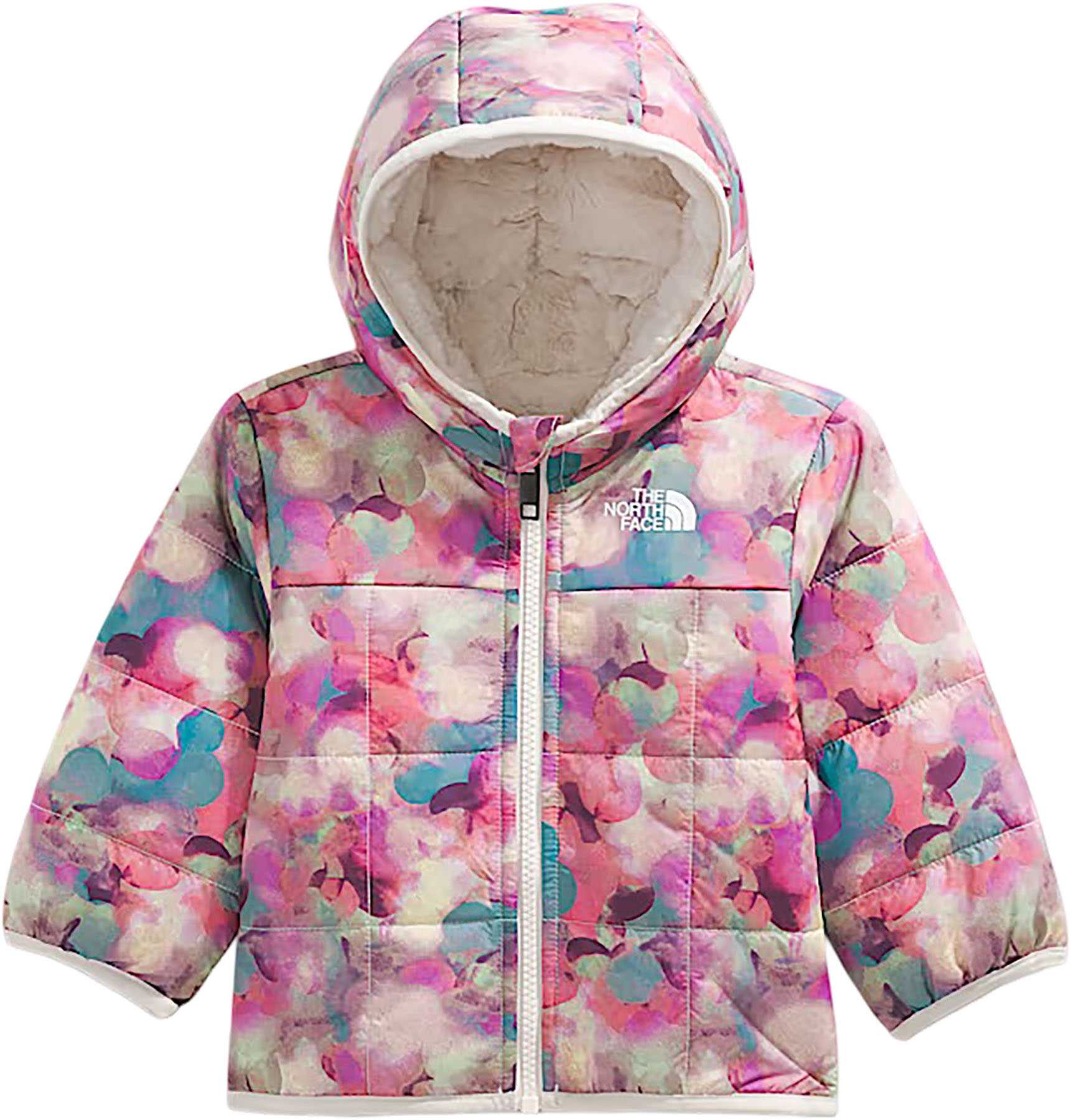 Product image for Shasta Reversible Full-Zip Print Hooded Jacket - Baby Girl