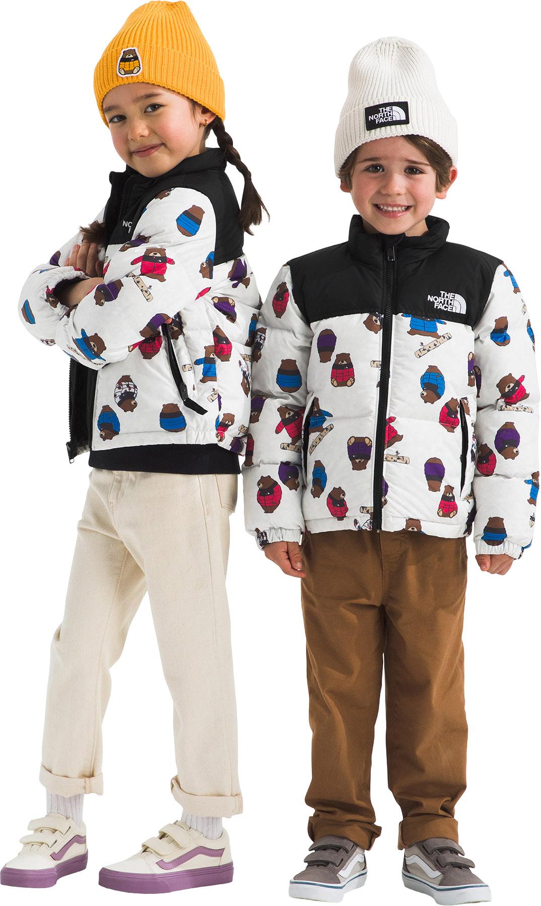 Product gallery image number 3 for product 1996 Retro Nuptse Printed Jacket - Kids