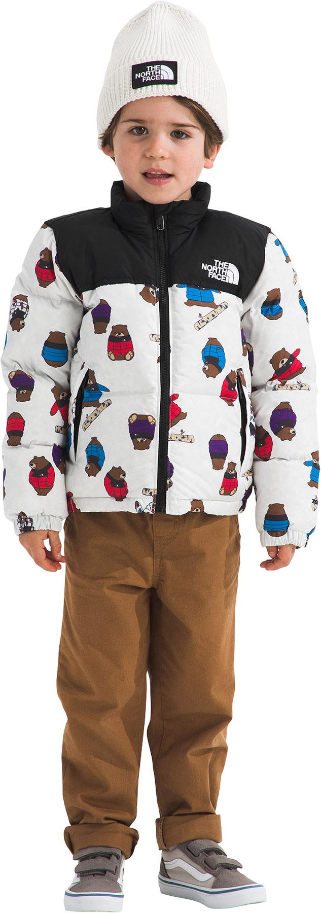 Product gallery image number 4 for product 1996 Retro Nuptse Printed Jacket - Kids