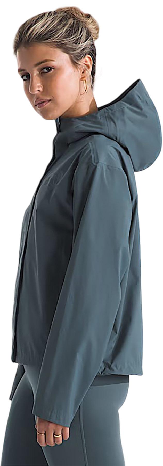 Product gallery image number 7 for product Voyage Rain 3 Layer Hooded Jacket - Women's