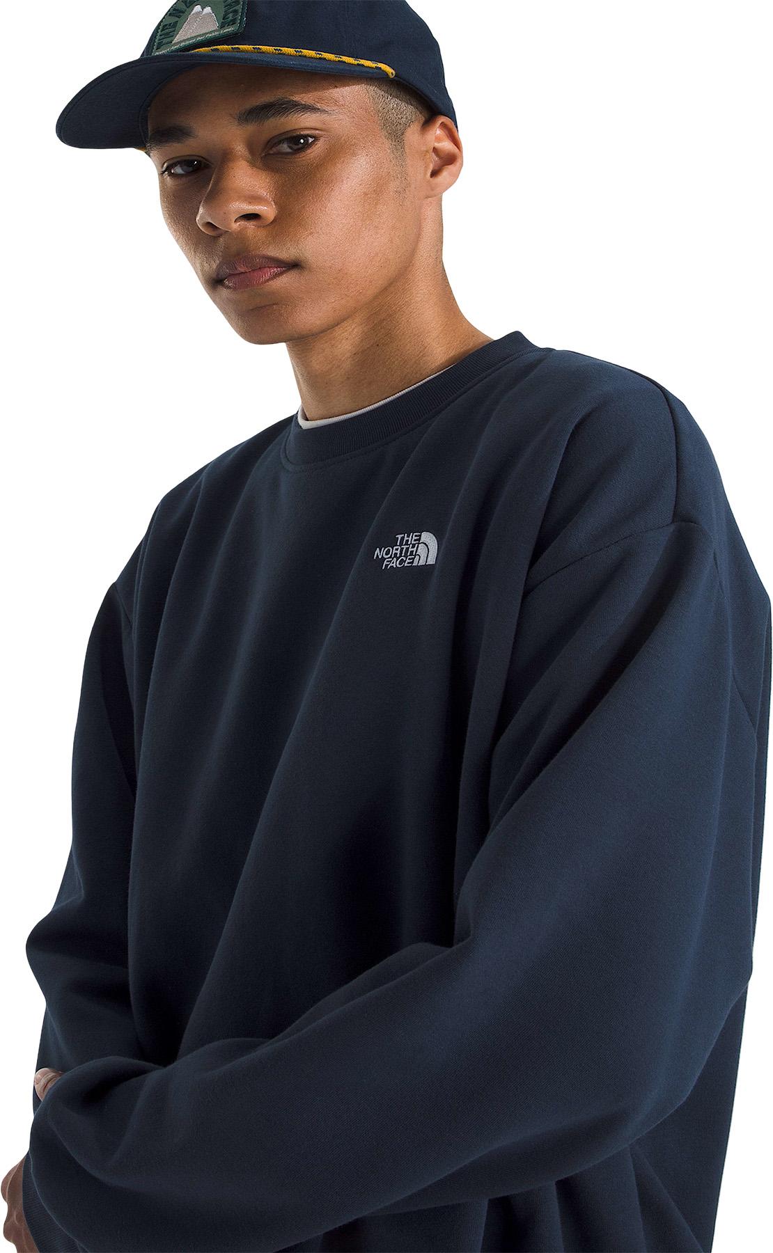 Product gallery image number 3 for product Evolution Simple Dome Oversized Crew Neck Sweatshirt - Men's