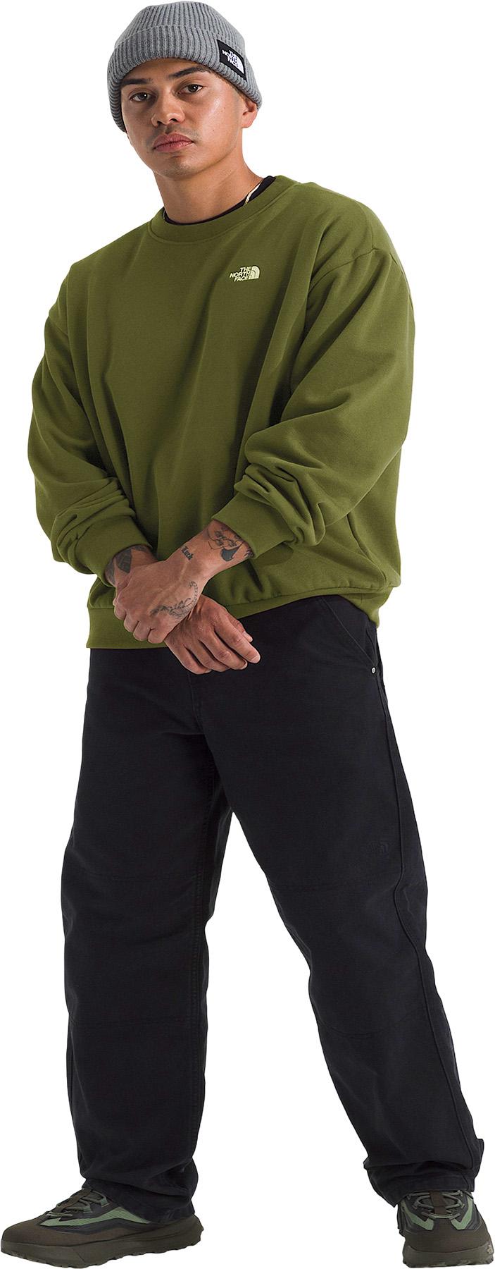 Product gallery image number 3 for product Evolution Simple Dome Oversized Crew Neck Sweatshirt - Men's