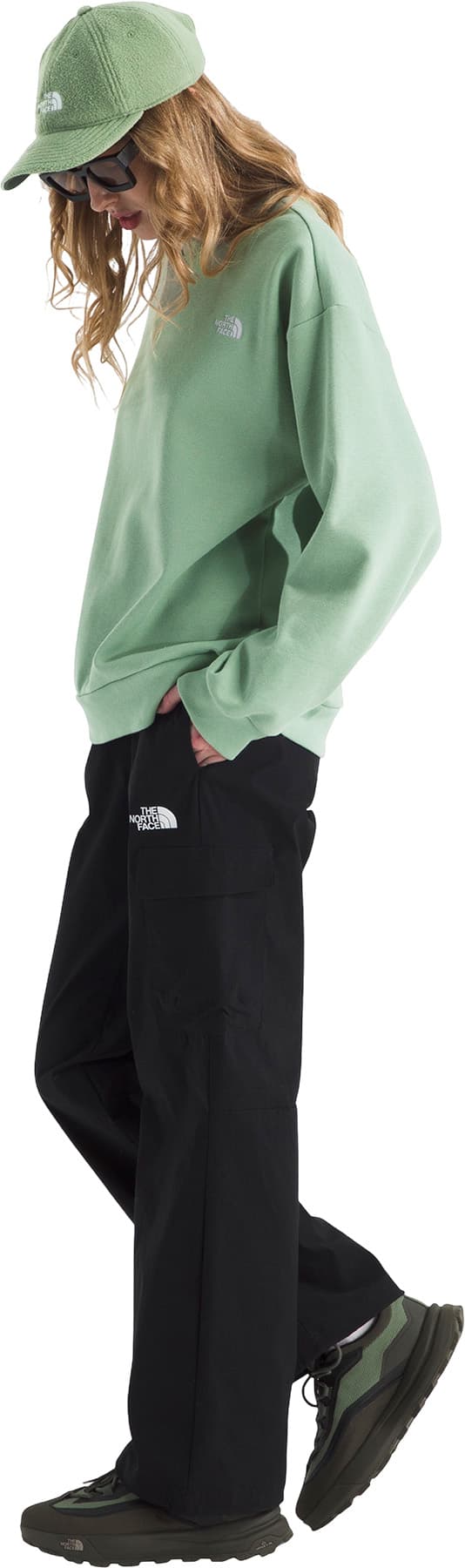 Product gallery image number 2 for product Evolution Simple Dome Oversized Crew Neck Sweatshirt - Women's