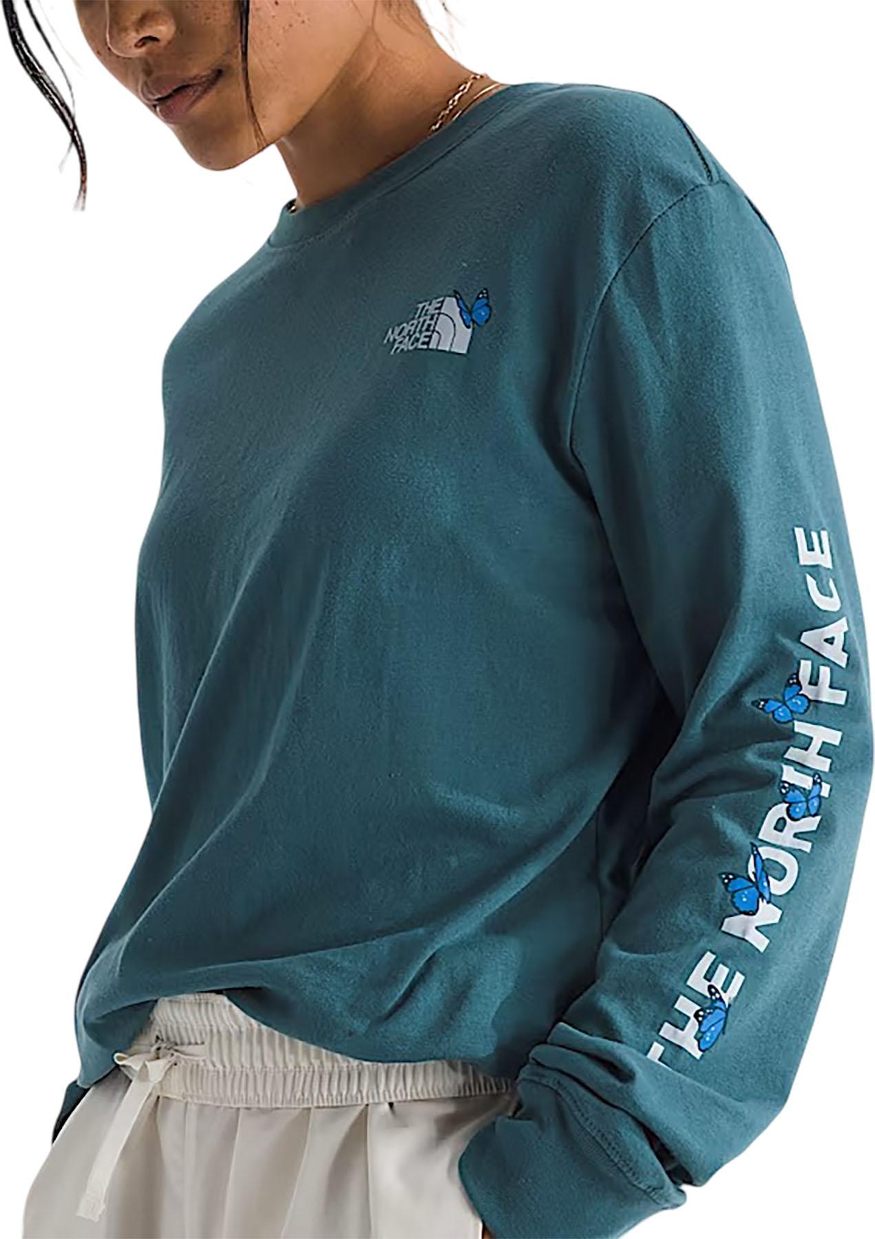 Product gallery image number 3 for product Evolution Butterfly Long-Sleeve Graphic T-Shirt - Women's