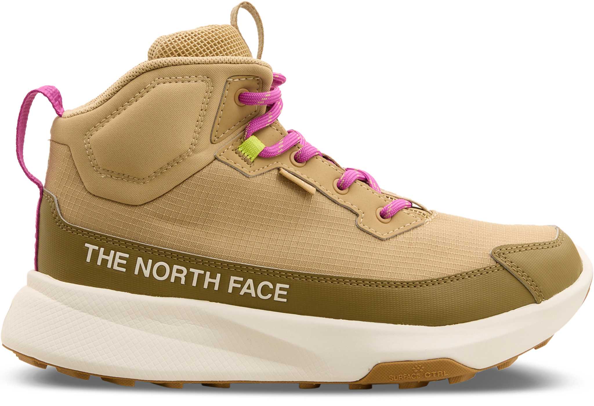 Khaki Stone - Fuchsia Flash