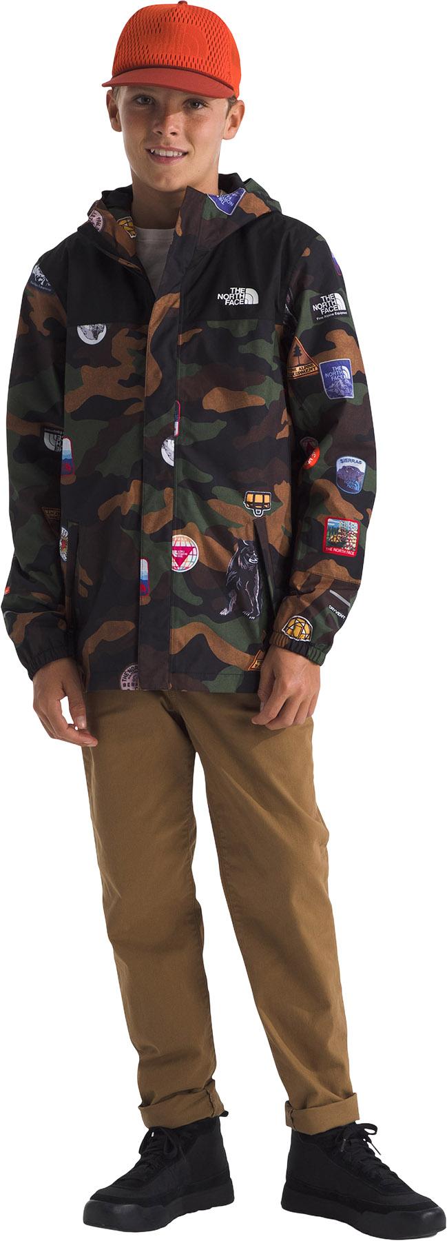 Product gallery image number 3 for product Antora Printed Rain Jacket - Boys