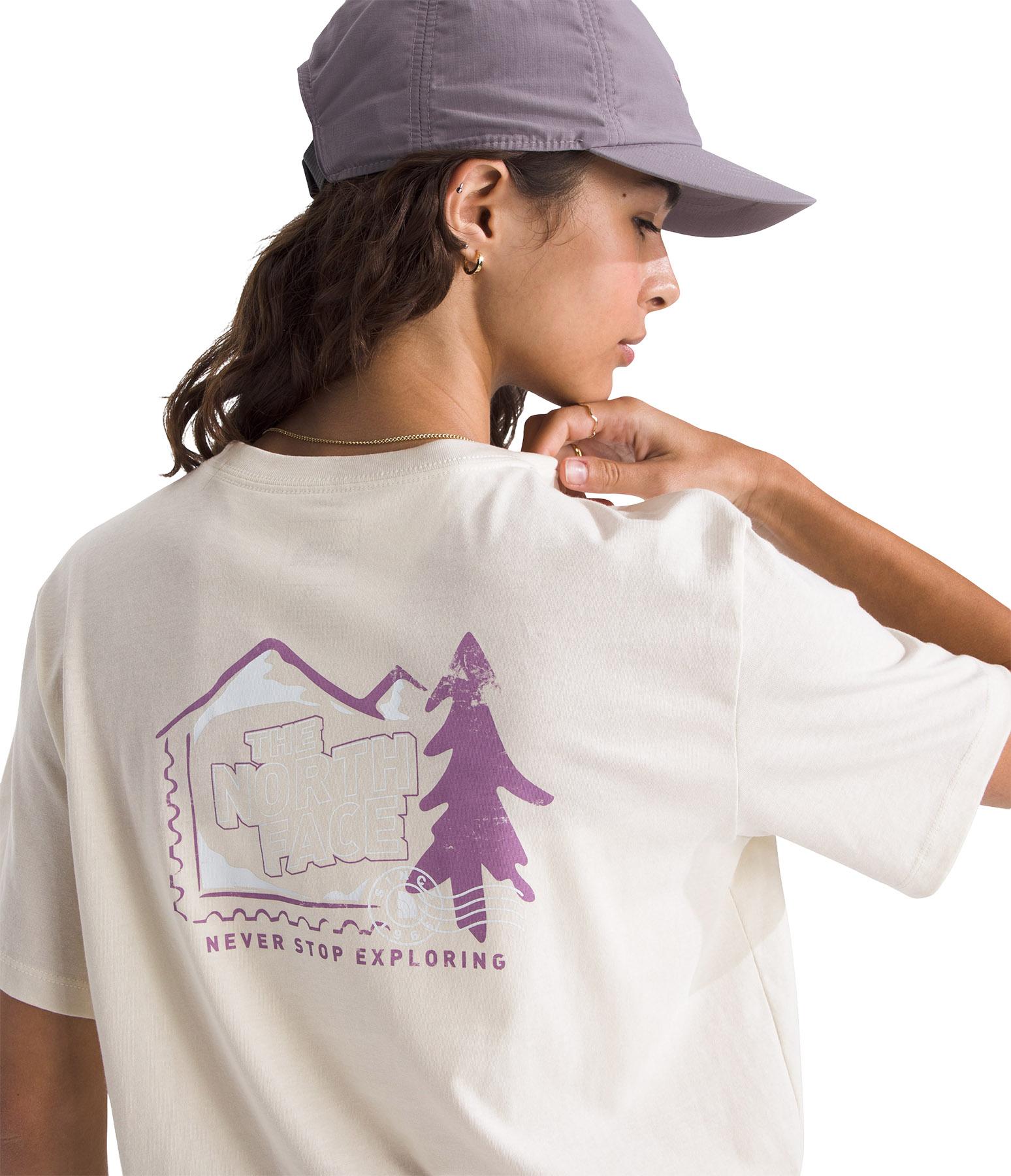 Numéro de l'image de la galerie de produits 3 pour le produit T-shirt Mountain Stamps Relaxed - Femme