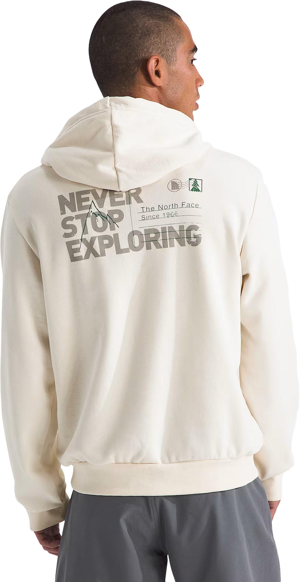 Product gallery image number 2 for product Men’s Never Stop Postcard Regular Hoodie