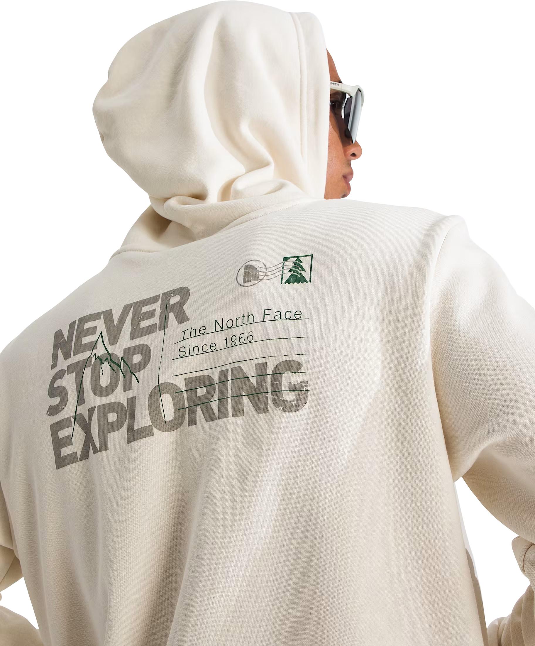 Product gallery image number 3 for product Men’s Never Stop Postcard Regular Hoodie