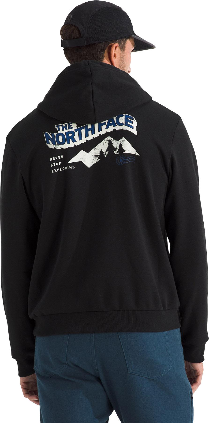 Product gallery image number 3 for product Explore Postcard Regular Hoodie - Men's