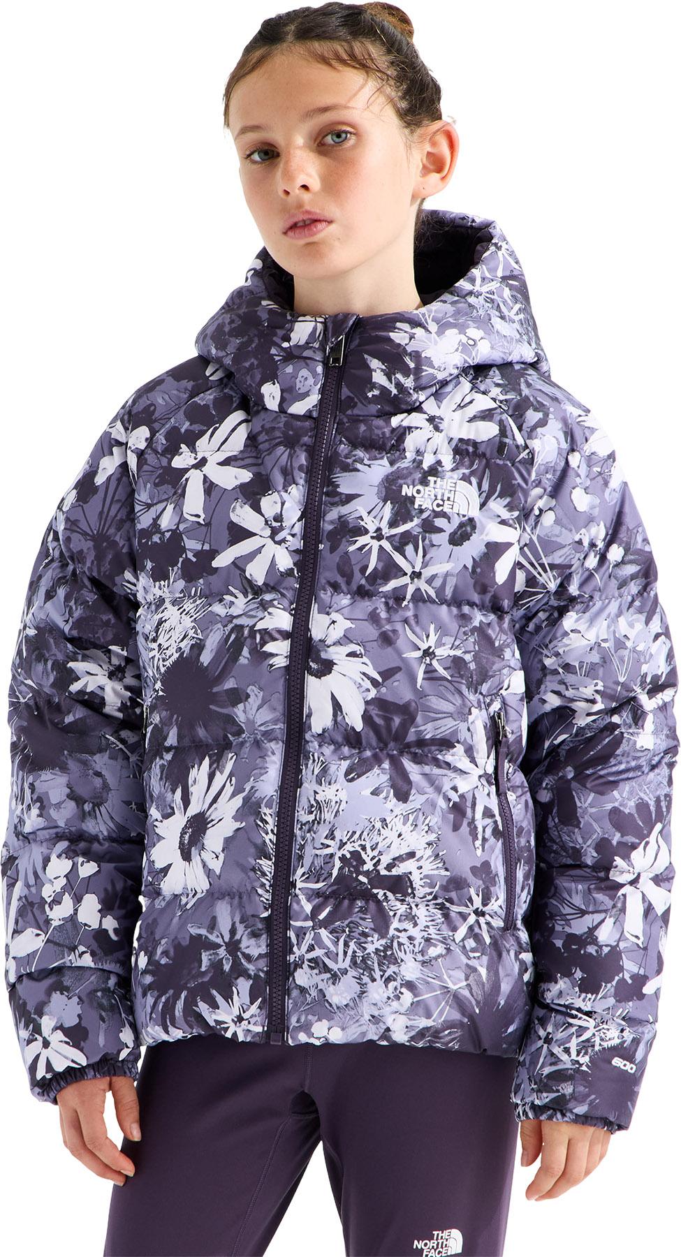 Product image for Hydrenalite Down Hooded Print Jacket - Girl's