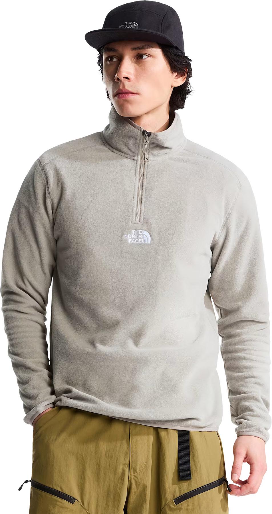 Product gallery image number 9 for product Glacier 1/4 Zip Embroidered Logo Fleece Pullover - Men's