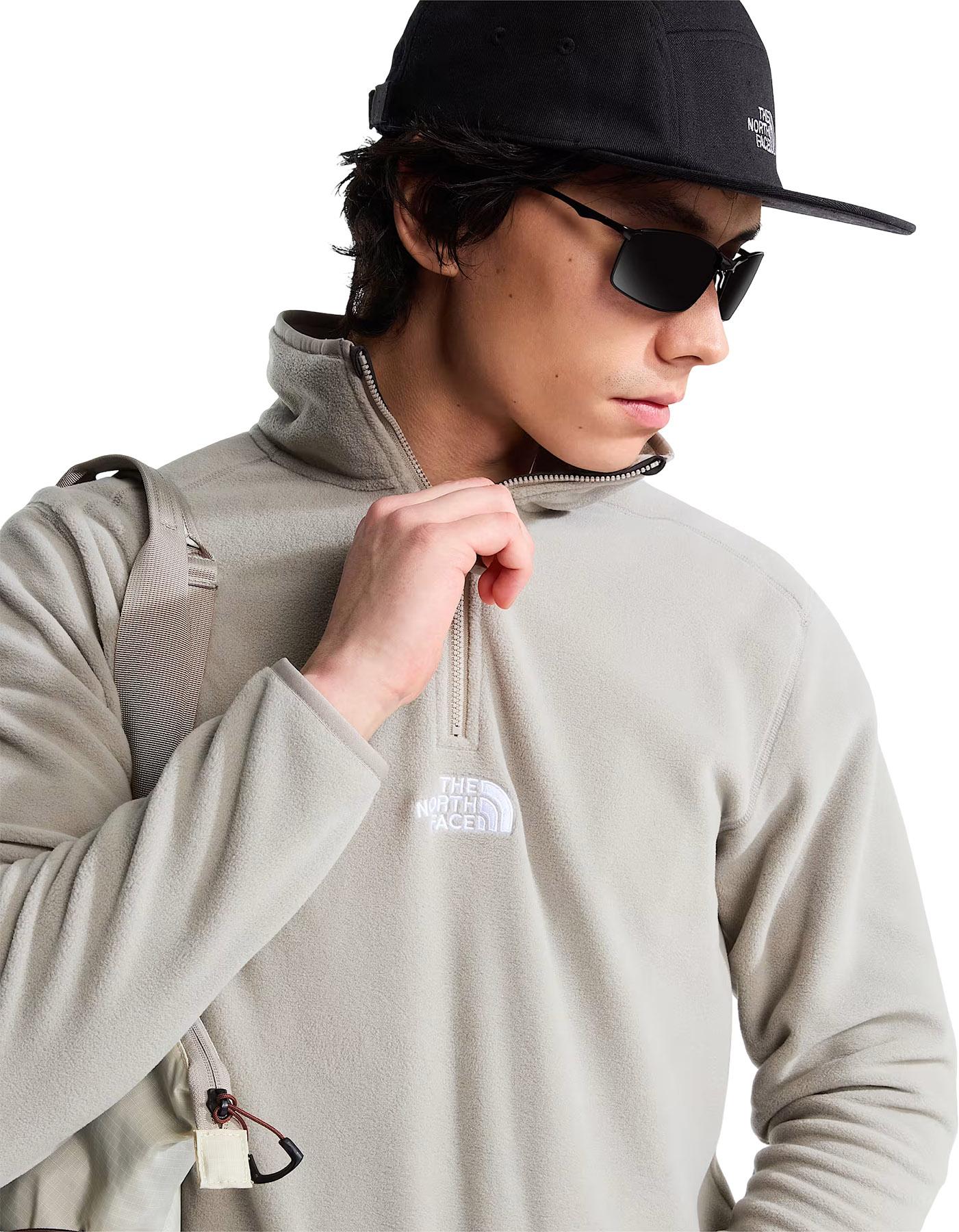 Product gallery image number 8 for product Glacier 1/4 Zip Embroidered Logo Fleece Pullover - Men's