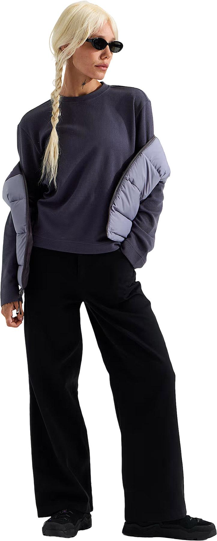 Product gallery image number 2 for product Ridge Path Waffle Long Sleeve Crew Neck T-Shirt - Women's
