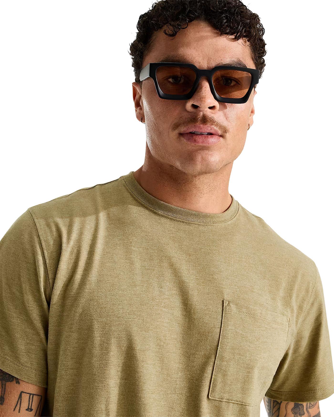 Product gallery image number 3 for product Tri-Blend Short Sleeve Pocket T-Shirt - Men's
