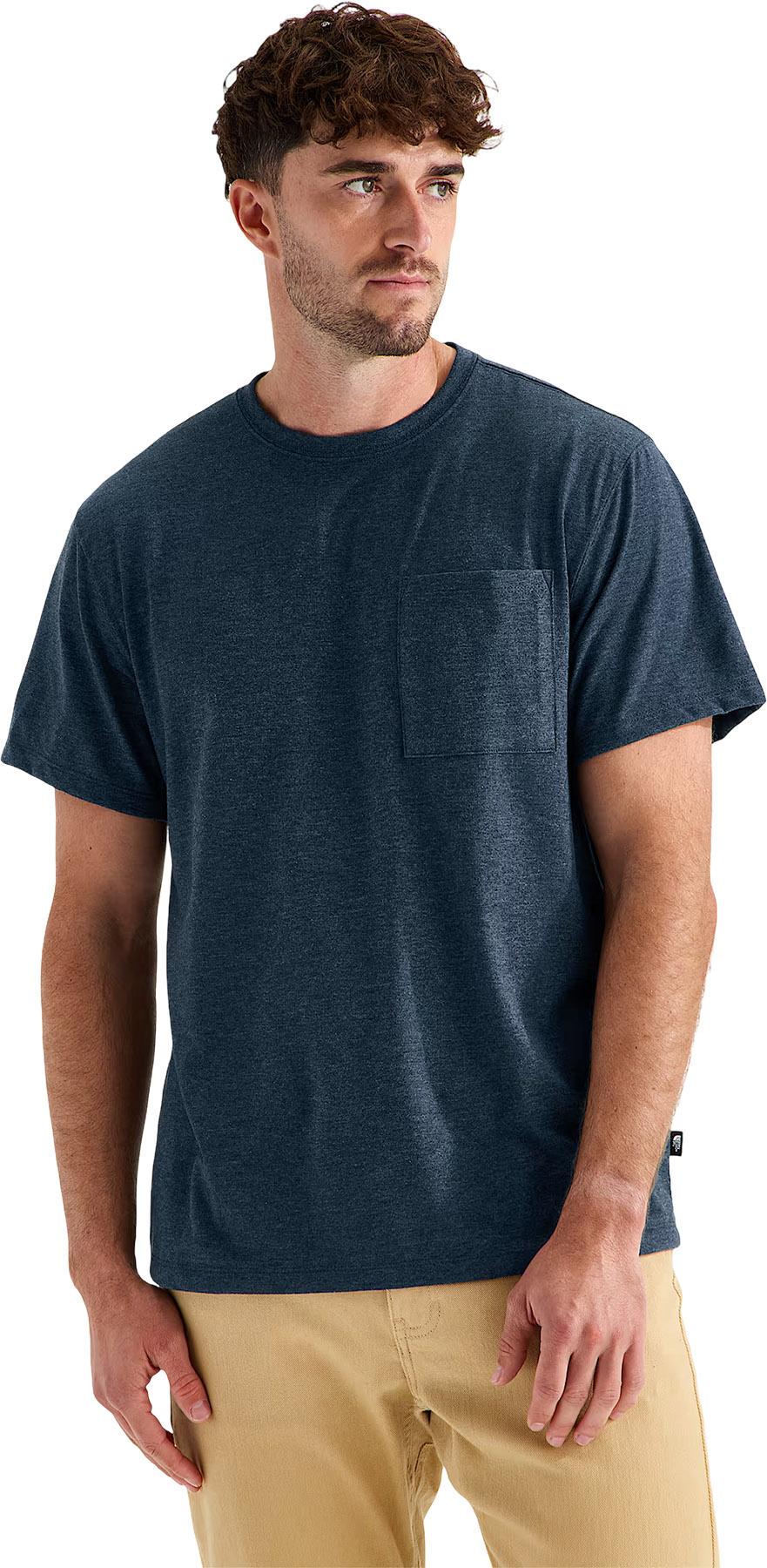 Product image for Tri-Blend Short Sleeve Pocket T-Shirt - Men's