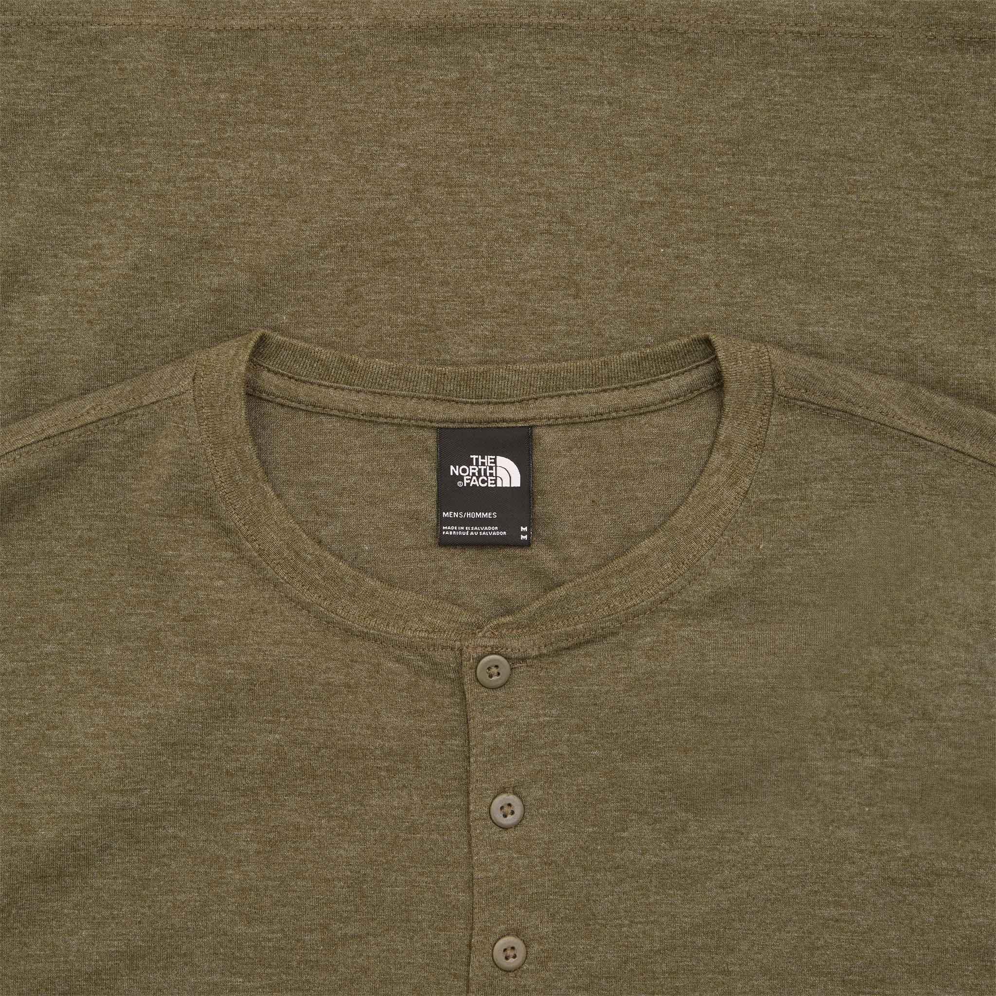 Product gallery image number 3 for product Tri-Blend Short-Sleeve Henley T-shirt - Men's