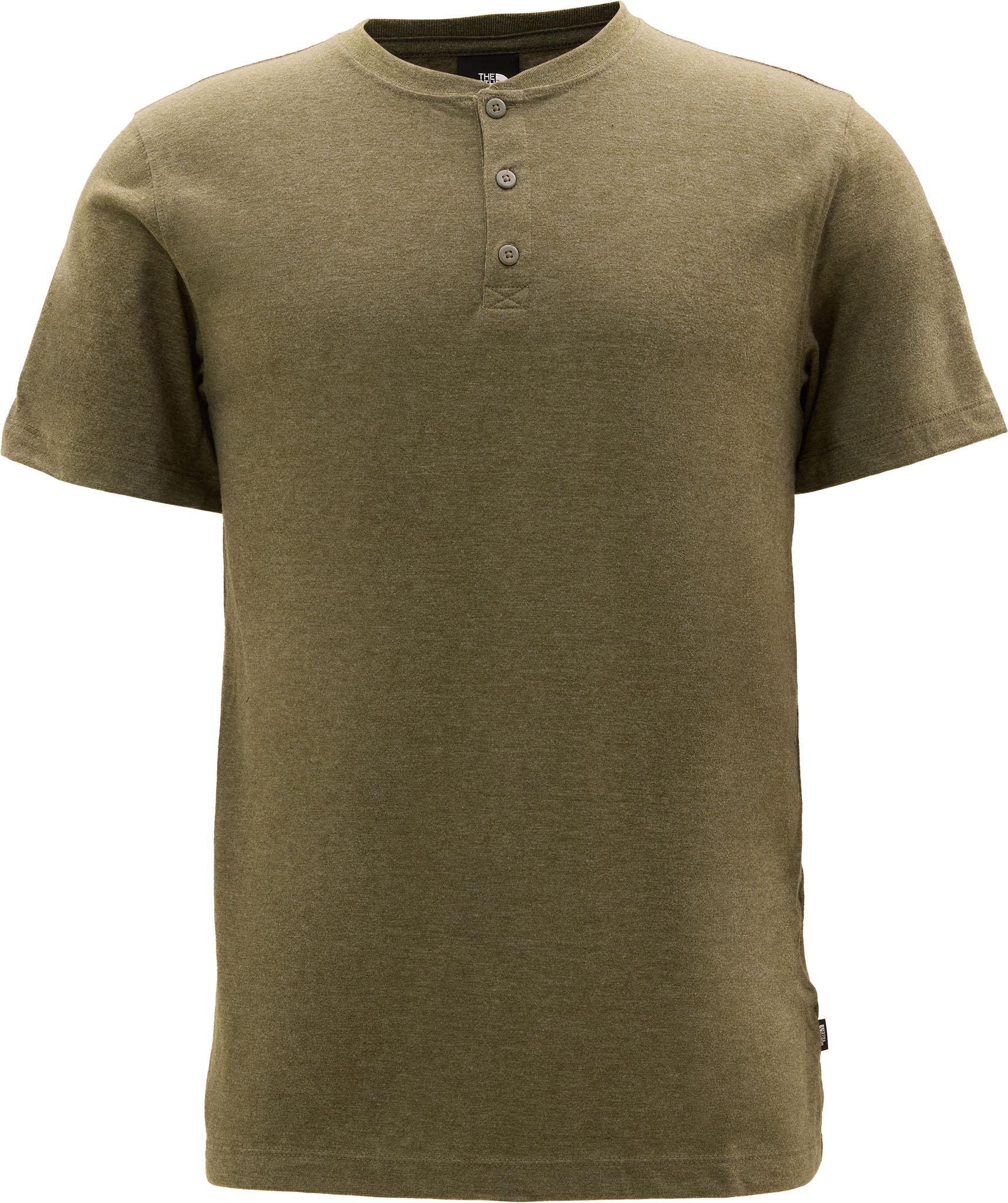 Product image for Tri-Blend Short-Sleeve Henley T-shirt - Men's