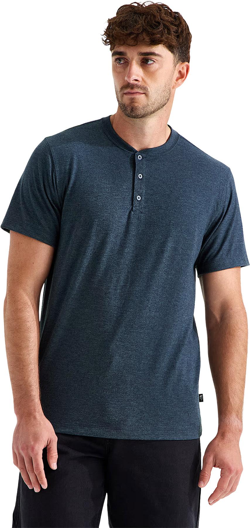 Product image for Tri-Blend Short-Sleeve Henley T-shirt - Men's