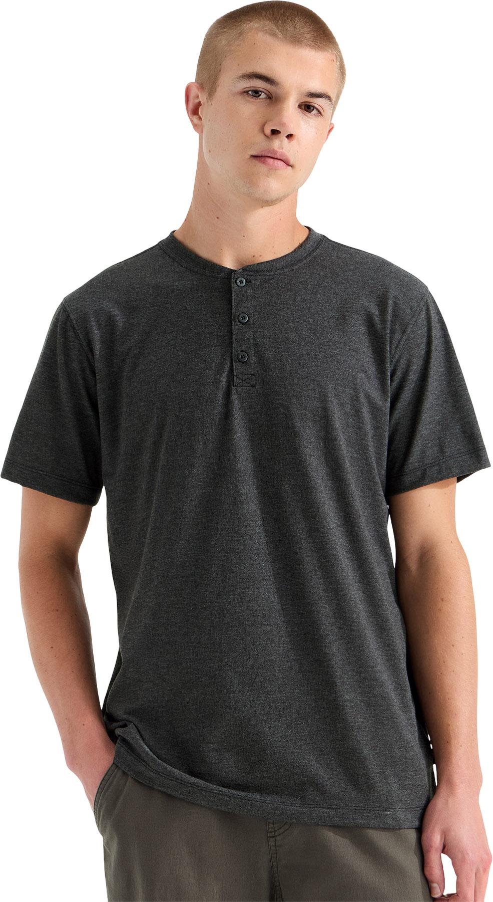 Product image for Tri-Blend Short-Sleeve Henley T-shirt - Men's
