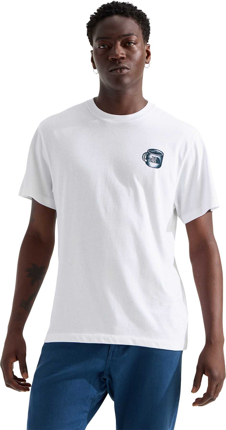 TNF White - Pacific Teal