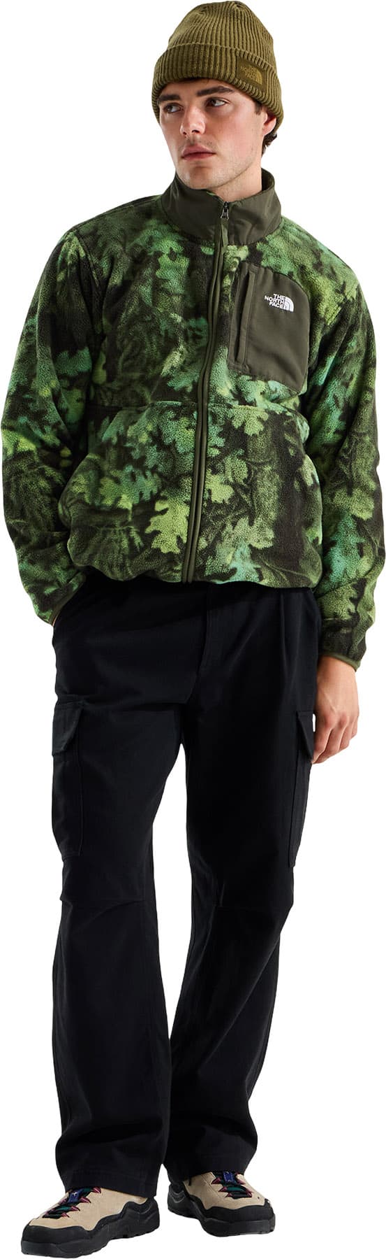 Product gallery image number 3 for product Yumiori Off Peak Full Zip Print Fleece Jacket - Men's