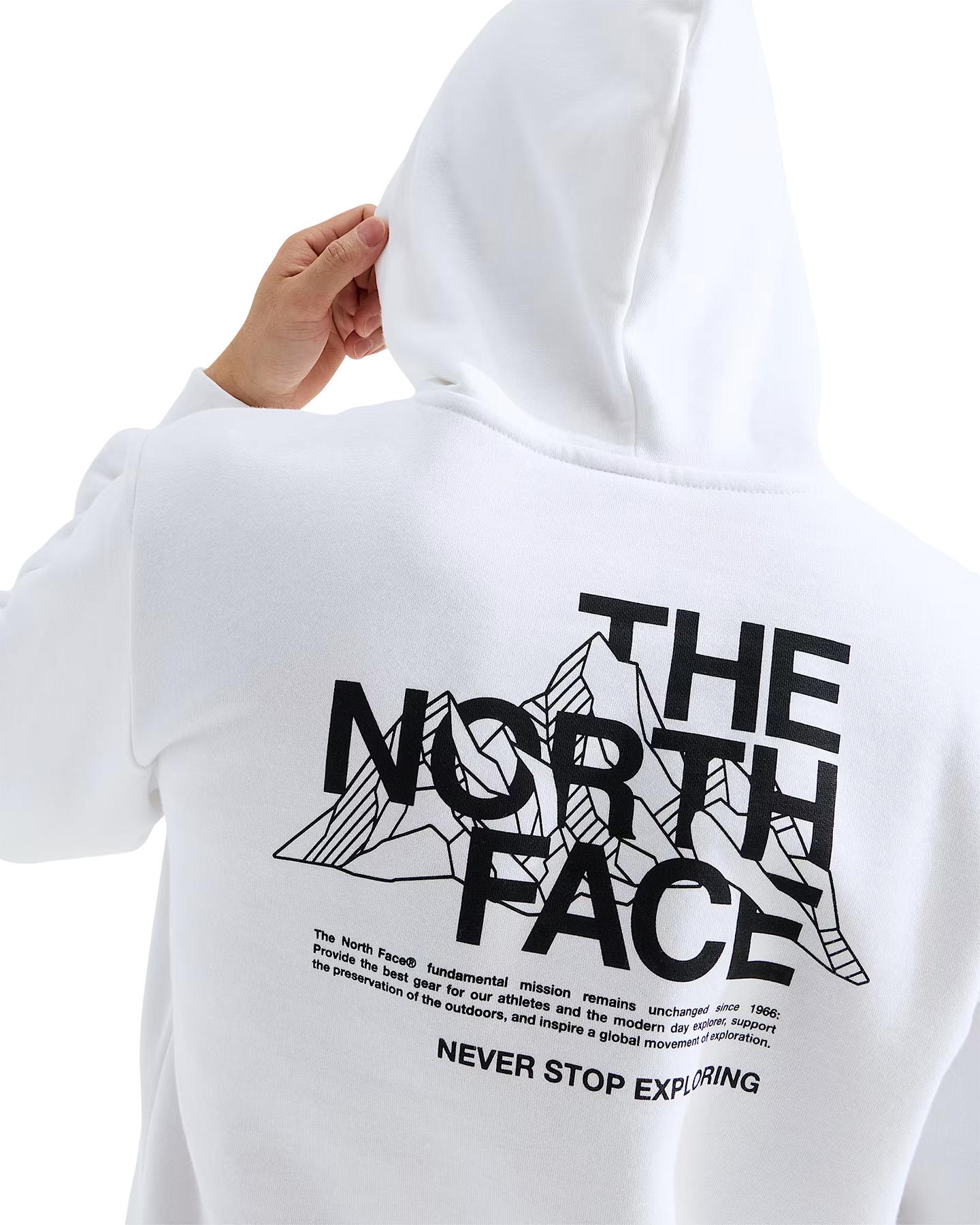 Product gallery image number 3 for product Evolution Mountain Sketch Regular Hoodie - Men's