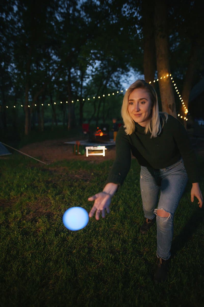 Product gallery image number 3 for product Night & Day Bocce Ball